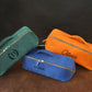 "The Stylist Case" Personalized Leather Hair Dryer Bag - Handcrafted Travel Organizer for Dyson & Essentials