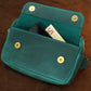 Personalized Leather Crossbody Pouch – Magnetic Quick-Access & Minimalist Style
