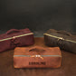"The Stylist Case" Personalized Leather Hair Dryer Bag - Handcrafted Travel Organizer for Dyson & Essentials