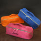 "The Stylist Case" Personalized Leather Hair Dryer Bag - Handcrafted Travel Organizer for Dyson & Essentials