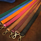 "The Heritage Line" Personalized Leather Bag Strap – Handcrafted Adjustable Crossbody Replacement Belt