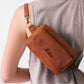 Personalized Leather Crossbody Pouch – Magnetic Quick-Access & Minimalist Style