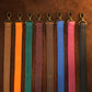 "The Heritage Line" Personalized Leather Bag Strap – Handcrafted Adjustable Crossbody Replacement Belt