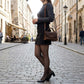 The Signature Flap leather bag, personalized gift for her