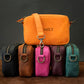 Handcrafted personalized leather crossbody bag – The Envoy by RokosStudio