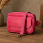 Personalized Leather Crossbody Pouch – Magnetic Quick-Access & Minimalist Style