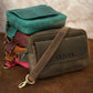 Personalized Leather Crossbody Pouch – Magnetic Quick-Access & Minimalist Style