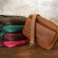 Personalized Leather Crossbody Pouch – Magnetic Quick-Access & Minimalist Style