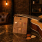 Handcrafted personalized leather guitar pick holder – The Soloist by RokosStudio