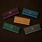 The Soloist leather pouch in use, musician lifestyle editorial shot