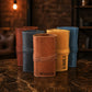 Handcrafted personalized leather cable organizer – The Tech Wrap by RokosStudio